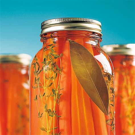 conserves de carottes au miel  thym recipe canned carrots thyme recipes canned