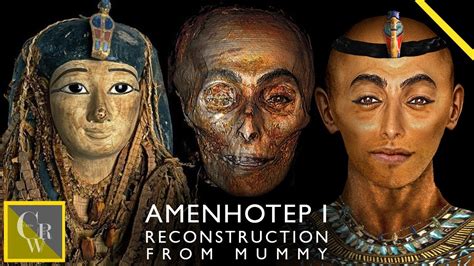 Pharaoh Amenhotep I Facial Reconstruction From Egyptian Mummy Youtube