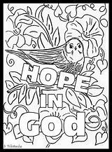 Hope Coloring Pages God Children Printable Gems Thou Treasure Box Color Getcolorings Psalms Getdrawings Drawing sketch template