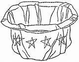 Mache Bowls Shellac sketch template