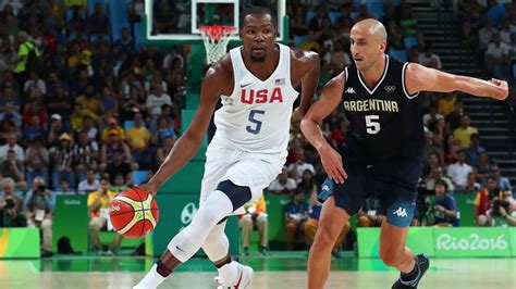 Kevin Durant And Rest Of Team Usa Destroy Argentina In