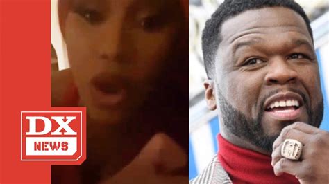 50 Cent Reacts To Cardi B Posting Nude Photo Youtube