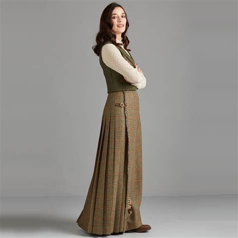 scotish tartan skirts buy womens tartan kilted skirts  wool