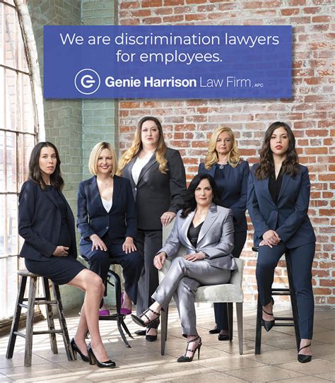 Workplace Discrimination Lawyers Genie Harrison Law Firm
