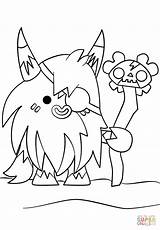 Moshi Monsters Coloring Pages Bill Bad Big Drawing sketch template