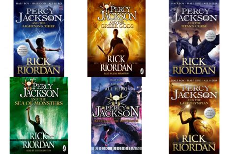 percy jackson full series  books  rick riordan buy