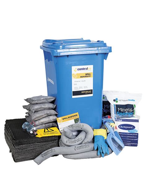 controlco universal  spill kit safetyst