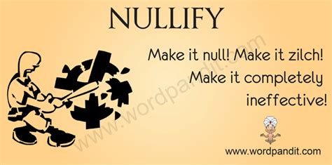 meaning  nullify