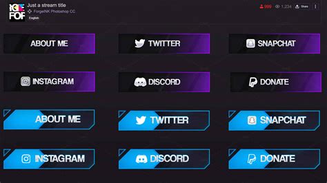 twitch banner size   size  twitch panels