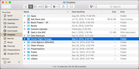 dropbox mac finder dopcases