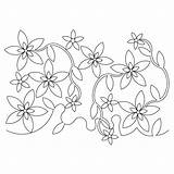 Pano Fairy Flower sketch template