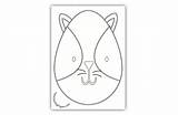 Cat Coloring Angry Pages sketch template