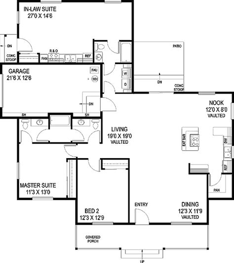 house floor plan   law suite