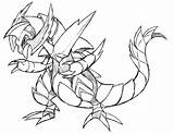 Mega Haxorus Fakemon Pokemon Project Coloring Pages Deviantart Drawings Printable Pokémon Drawing Type Dragon Categories Kids Favourites Add sketch template
