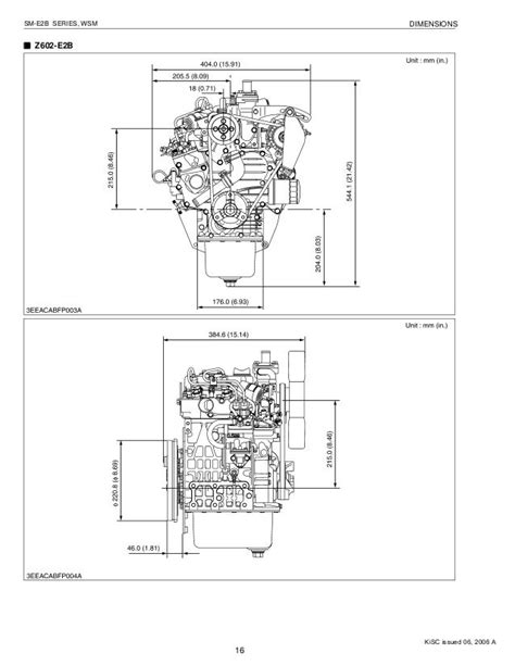 kubota  eb diesel engine service repair manual