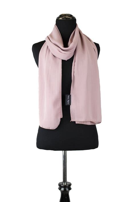 premium chiffon hijab dusty pink dusty pink chiffon fashion