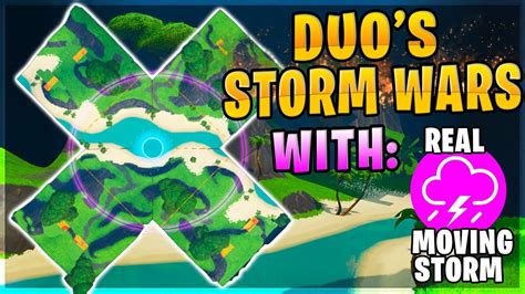 duos zone wars crossroads  real moving storm code   description youtube