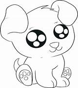 Dog Coloring Pages Baby Getcolorings Cartoon Cute Printable sketch template
