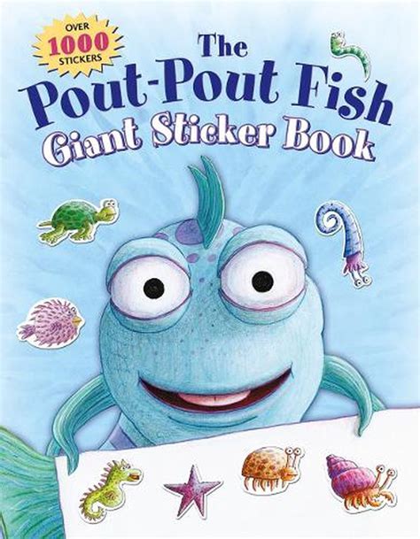 pout pout fish giant sticker book  deborah diesen paperback