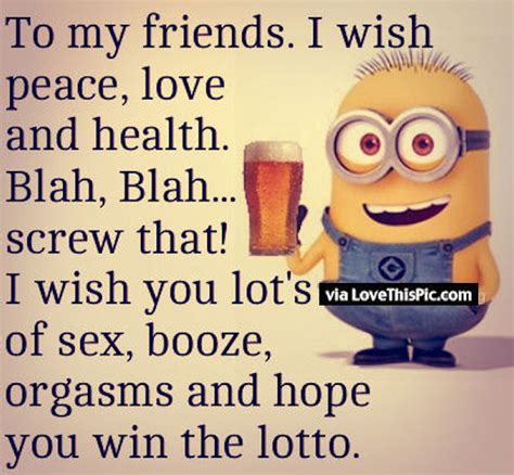 Minion New Years Funny Quote For Friends Pictures Photos