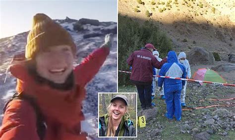 pictured tent where scandinavian women were murdered in sexually motivated attack in morocco