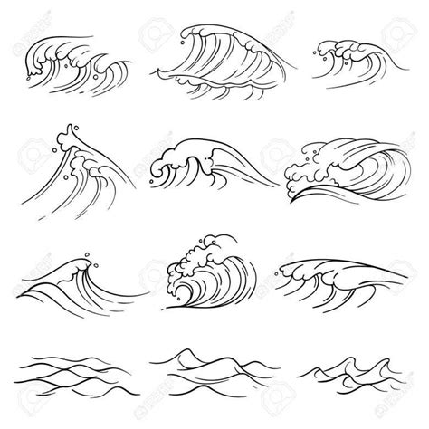 ocean wave  drawing  images ocean wave drawing wave