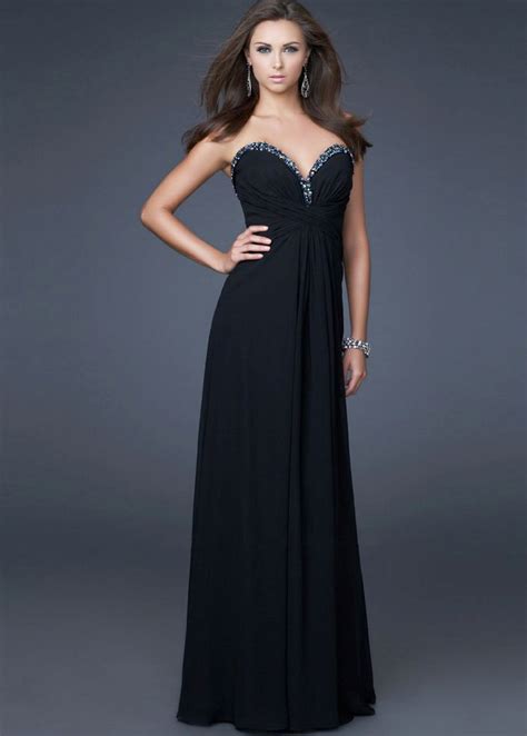 make yourself look stunning in a black prom dresses ohh my my