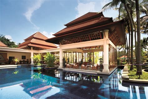 hotel double pool villas  banyan tree laguna bang tao phuket