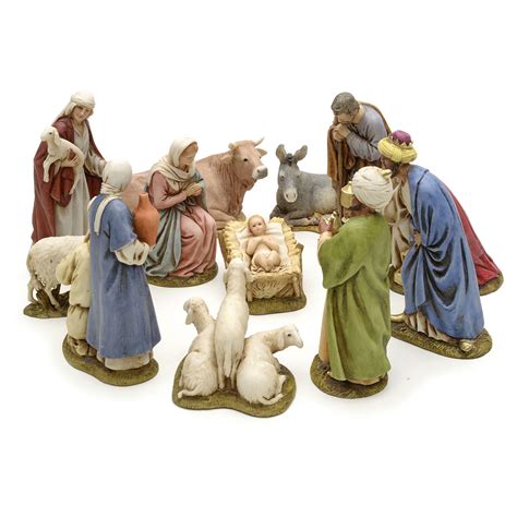 nativity scene  landi  figurines cm  sales  holyartcouk