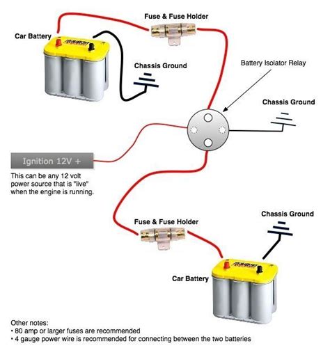battery isolator switch wiring diagram easy wiring