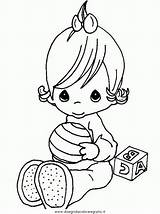 Preciosos Momentos Jugando Bebe Bambine Imprimir Moments Bimbi Precious Felices Colorea Coloriage Munecas Condividi sketch template