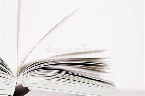 pages   book stock photo image  paper white book