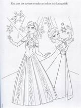 Elsa Fever Annas Lovebugsandpostcards Powers Magical sketch template