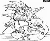 Gohan Ball Kuririn Colorir Krilin Krillin Dragonball Malvorlagen Personagem Guerreiro Boo Ausmalbilder Jogos sketch template