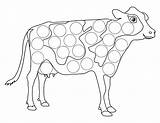 Dot Printable Pages Marker Printables Animal Coloring Dauber Bingo Animals Printablee Via sketch template