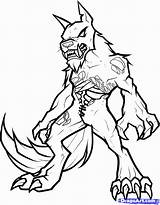 Coloring Pages Werewolf Wolf Dragon Scary Realistic Kids Halloween Vampire Cool Bing Printable Tattoo Angry Color Popular Getcolorings Getdrawings Adults sketch template