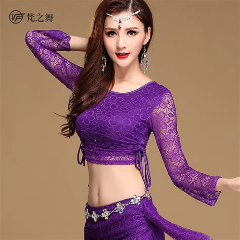 2017 brand new modal sexy belly dance top for women belly