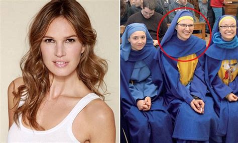 spanish model olalla oliveros quits to become a nun daily mail online