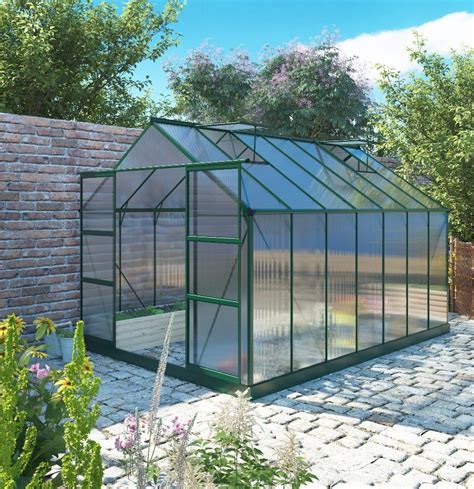 premium apex greenhouse  uv twin wall polycarbonate xft china garden product  twin