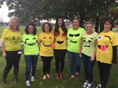 Work Day Group Costume Emojis Halloween Inspiration Group Costumes
