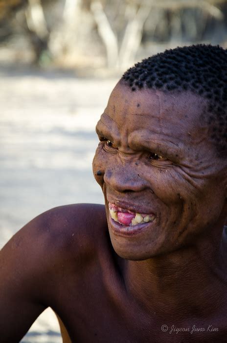 the humble life of the bushmen san tribe of namibia africa