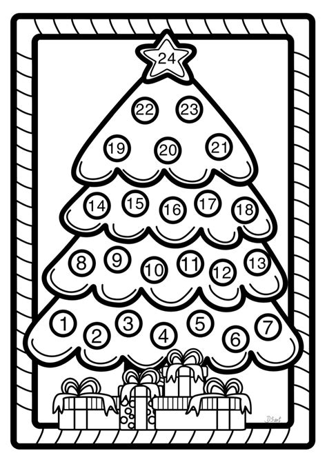 advent coloring pages coloring pictures