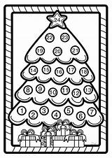 Advent Christmas Calendar Kids Coloring Pages Calendars Printables Activities Printable Crafts Calender Children Worksheets Religious Avent Calendrier Coloriage Preschool Jul sketch template