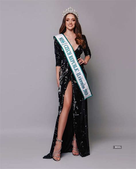 andrea prchalova crowned miss international czech republic 2019