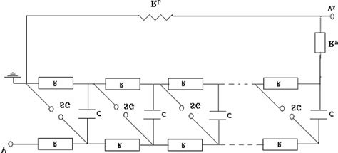 circuit diagram  marx generator  scientific diagram