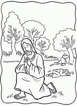 Coloring Jesus Pages Comments sketch template