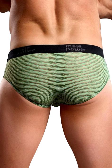 Brazilian Artigo Low Rise Bikini Brief Underwear Olive Green