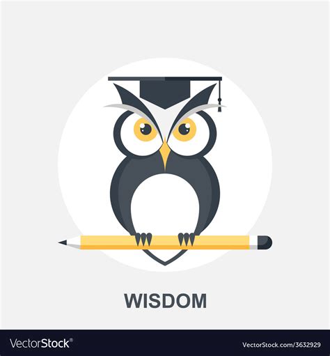 wisdom royalty  vector image vectorstock
