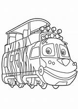 Chuggington Coloring Mtambo sketch template