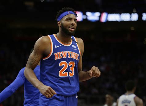 york knicks  mitchell robinson      trade block